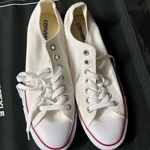 Converse White Canvas Sneakers BRAND NEW NEVER WORN